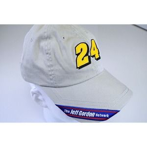 NEW Jeff Gordon Network #24 Silhouette Nascar Chase Authentics Adjustable Hat